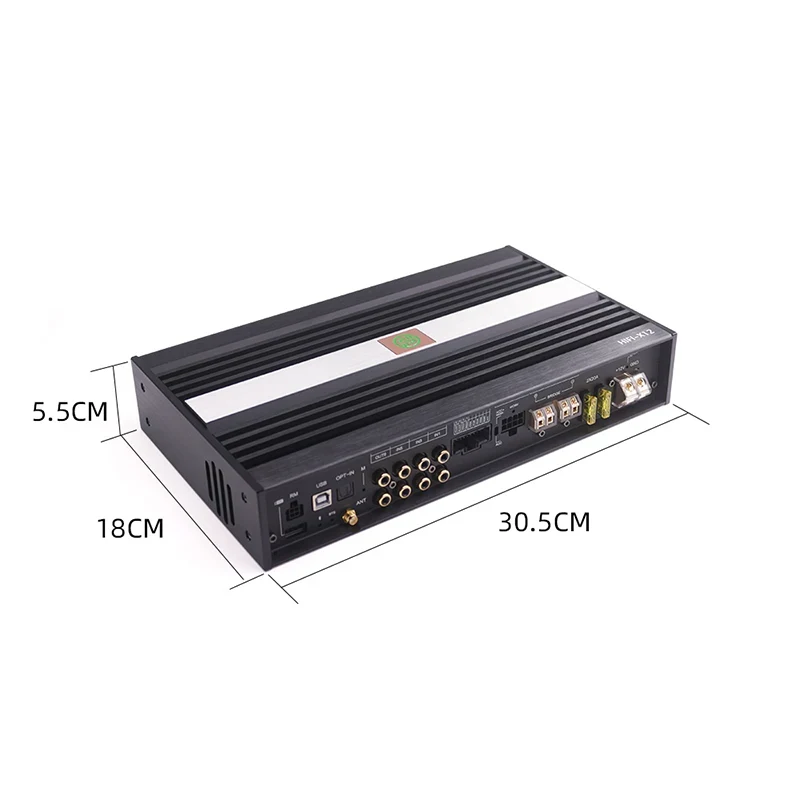 Car DSP Amplifier 8 CH AMP with 10 CH Digital Signal Processor