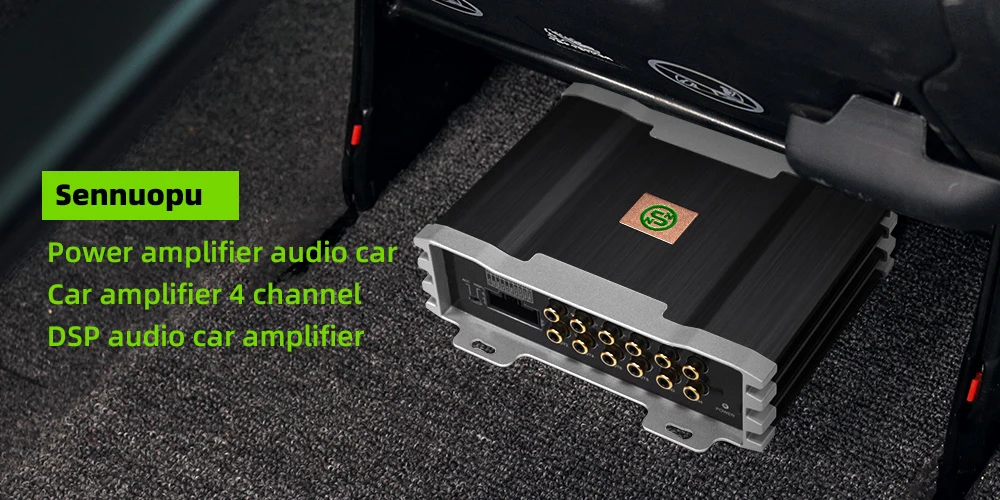 Car Sound Amplifier 4 Ch DSP audio 8-channel Digital Sound Processors