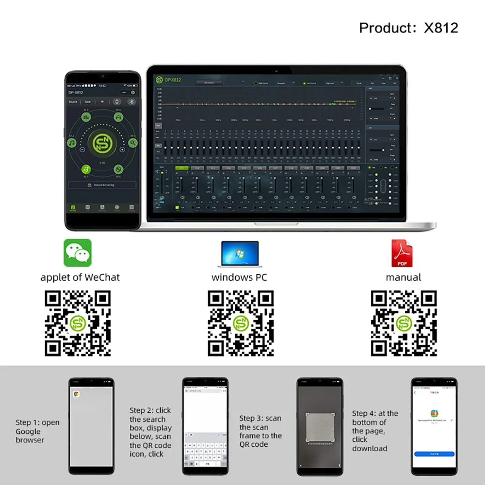 12 Channel Digital Sound Processor with 8 Channel Amplifier